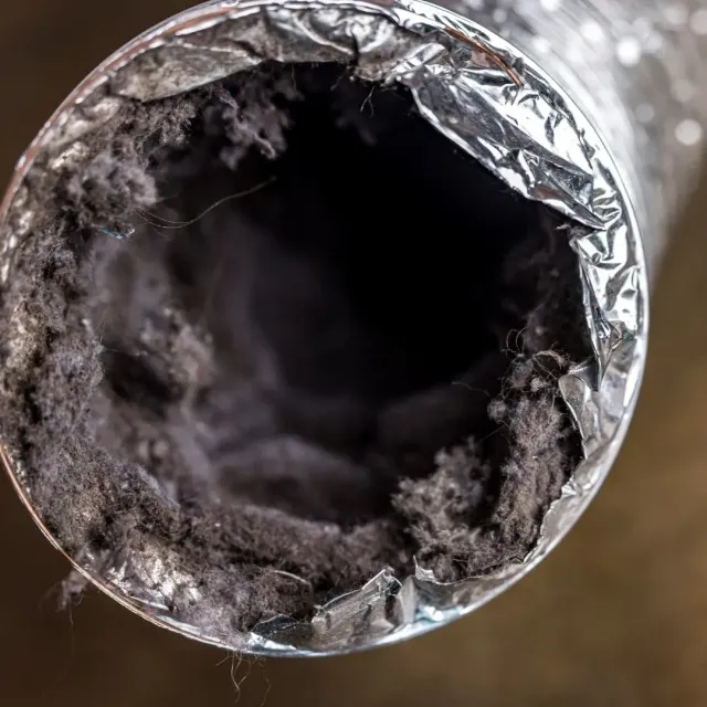 Dirty dryer vent in Castle Rock